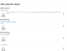 Tablet Screenshot of mon-journal-visuel.blogspot.com