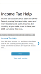 Mobile Screenshot of incometaxshelp.blogspot.com