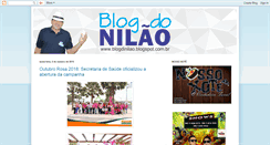 Desktop Screenshot of blogdonilao.blogspot.com