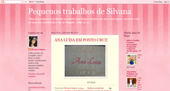 Desktop Screenshot of cantinhodasilvanacampos.blogspot.com