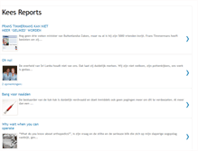 Tablet Screenshot of keesreports.blogspot.com