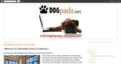 Desktop Screenshot of dogpads.blogspot.com