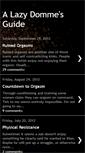 Mobile Screenshot of lazydomme.blogspot.com