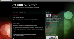 Desktop Screenshot of escuromilimetrico.blogspot.com