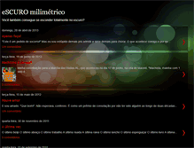 Tablet Screenshot of escuromilimetrico.blogspot.com