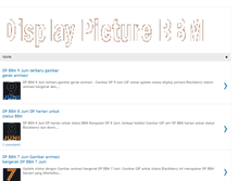 Tablet Screenshot of displaypicturebbm.blogspot.com