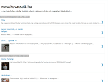 Tablet Screenshot of kovacsolt.blogspot.com