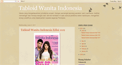 Desktop Screenshot of infotabloidwanitaindonesia.blogspot.com