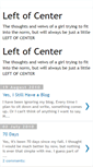 Mobile Screenshot of leftofcenter-nyk.blogspot.com