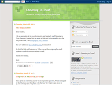 Tablet Screenshot of choosetotrust.blogspot.com