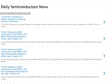 Tablet Screenshot of daily-semiconductors-news.blogspot.com