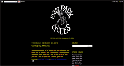 Desktop Screenshot of echoparkcycles.blogspot.com