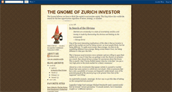 Desktop Screenshot of gnomeofzurich.blogspot.com