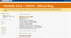 Desktop Screenshot of mahinatahitivaa.blogspot.com