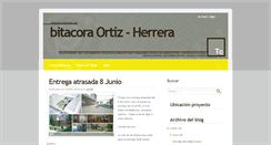 Desktop Screenshot of bitacoraortizherrera.blogspot.com