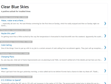 Tablet Screenshot of clearblueskies.blogspot.com