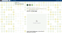 Desktop Screenshot of cartoonnetworkgames-1.blogspot.com