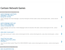 Tablet Screenshot of cartoonnetworkgames-1.blogspot.com