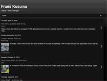 Tablet Screenshot of franskusuma.blogspot.com