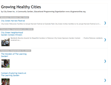 Tablet Screenshot of citygreenblog.blogspot.com