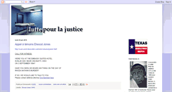 Desktop Screenshot of luttepourlajustice.blogspot.com
