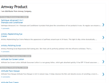 Tablet Screenshot of amway-master-product.blogspot.com