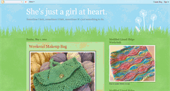 Desktop Screenshot of giraffeladyknits.blogspot.com