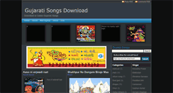 Desktop Screenshot of gujaratisongsdownload.blogspot.com
