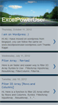 Mobile Screenshot of excelpoweruser.blogspot.com