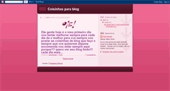 Desktop Screenshot of coisinhasparablog.blogspot.com