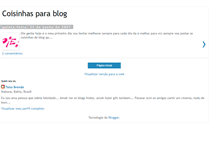 Tablet Screenshot of coisinhasparablog.blogspot.com