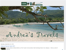 Tablet Screenshot of andreas-travel.blogspot.com