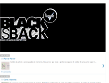 Tablet Screenshot of black-is-back-english.blogspot.com