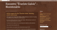 Desktop Screenshot of encontroevaristegalois.blogspot.com