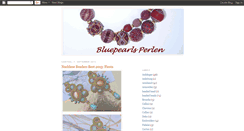 Desktop Screenshot of bluepearls-perlen.blogspot.com