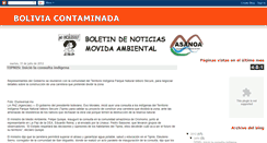 Desktop Screenshot of boliviacontaminada.blogspot.com