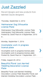 Mobile Screenshot of just-zazzled.blogspot.com