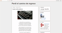 Desktop Screenshot of perdielcaminoderegreso.blogspot.com