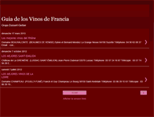 Tablet Screenshot of guiadelosvinos.blogspot.com