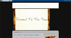 Desktop Screenshot of dressedtothetees.blogspot.com