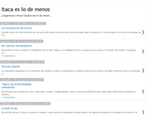 Tablet Screenshot of itacaeslodemenos.blogspot.com