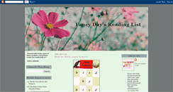 Desktop Screenshot of fancydaysreadinglist.blogspot.com