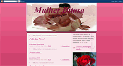 Desktop Screenshot of mulherditosa.blogspot.com