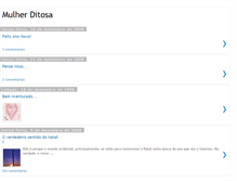 Tablet Screenshot of mulherditosa.blogspot.com