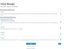 Tablet Screenshot of ghostblawger.blogspot.com