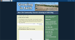 Desktop Screenshot of growinginfaithweblog.blogspot.com