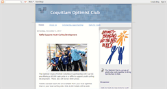 Desktop Screenshot of coquitlameveningoptimistclub.blogspot.com