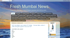 Desktop Screenshot of freshnewsmumbai.blogspot.com