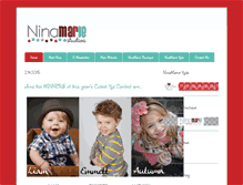 Tablet Screenshot of ninamariestudios.blogspot.com