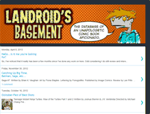 Tablet Screenshot of landroidsbasement.blogspot.com